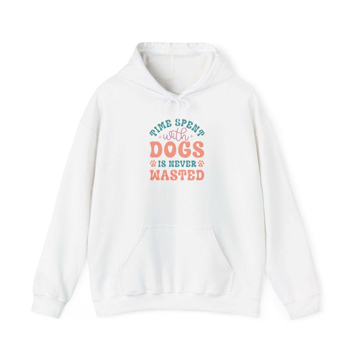 Time Spent with Dogs Hoodie - Perfect for Dog Lovers