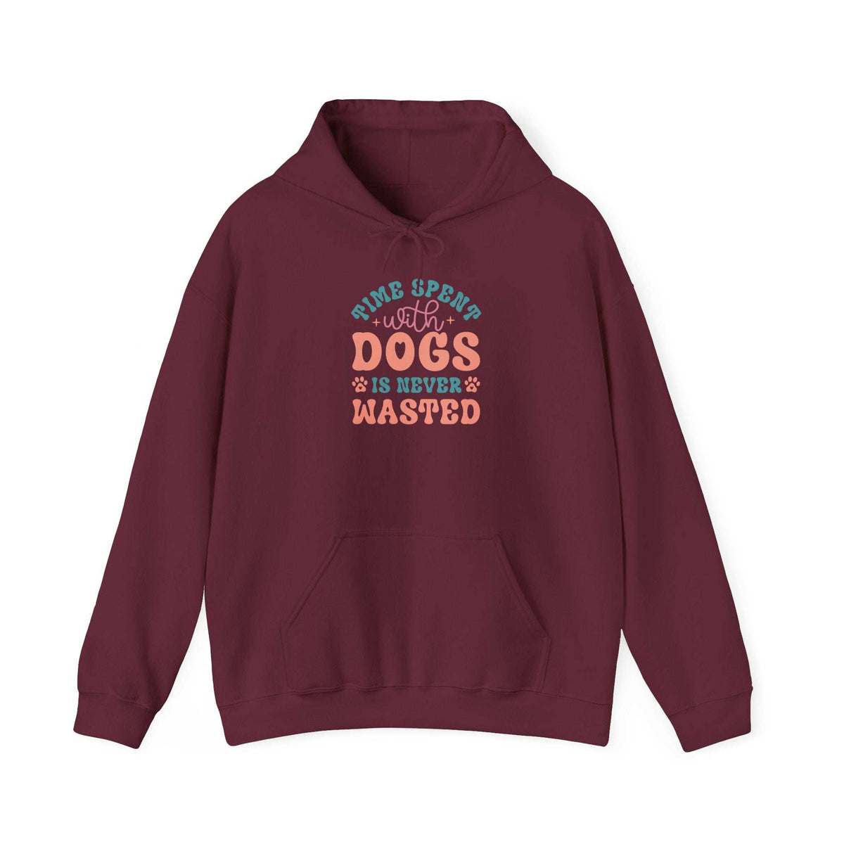 Time Spent with Dogs Hoodie - Perfect for Dog Lovers