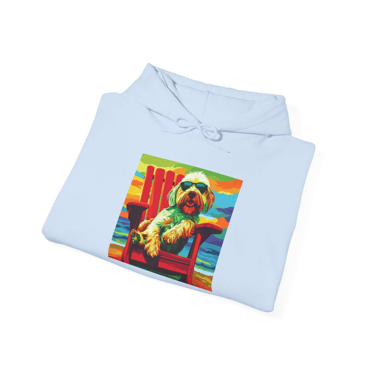 Colorful Goldendoodle Hoodie - Dog Lover Sweatshirt