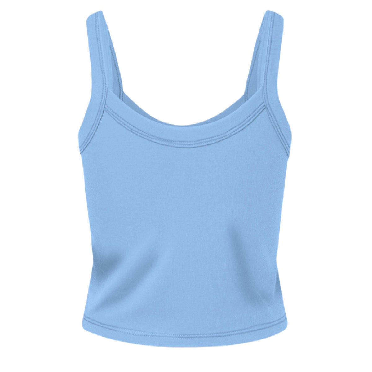 Did Somebody Say Treats Cropped Tank Top - Cute Dog Lover Pet Parent Crop Top