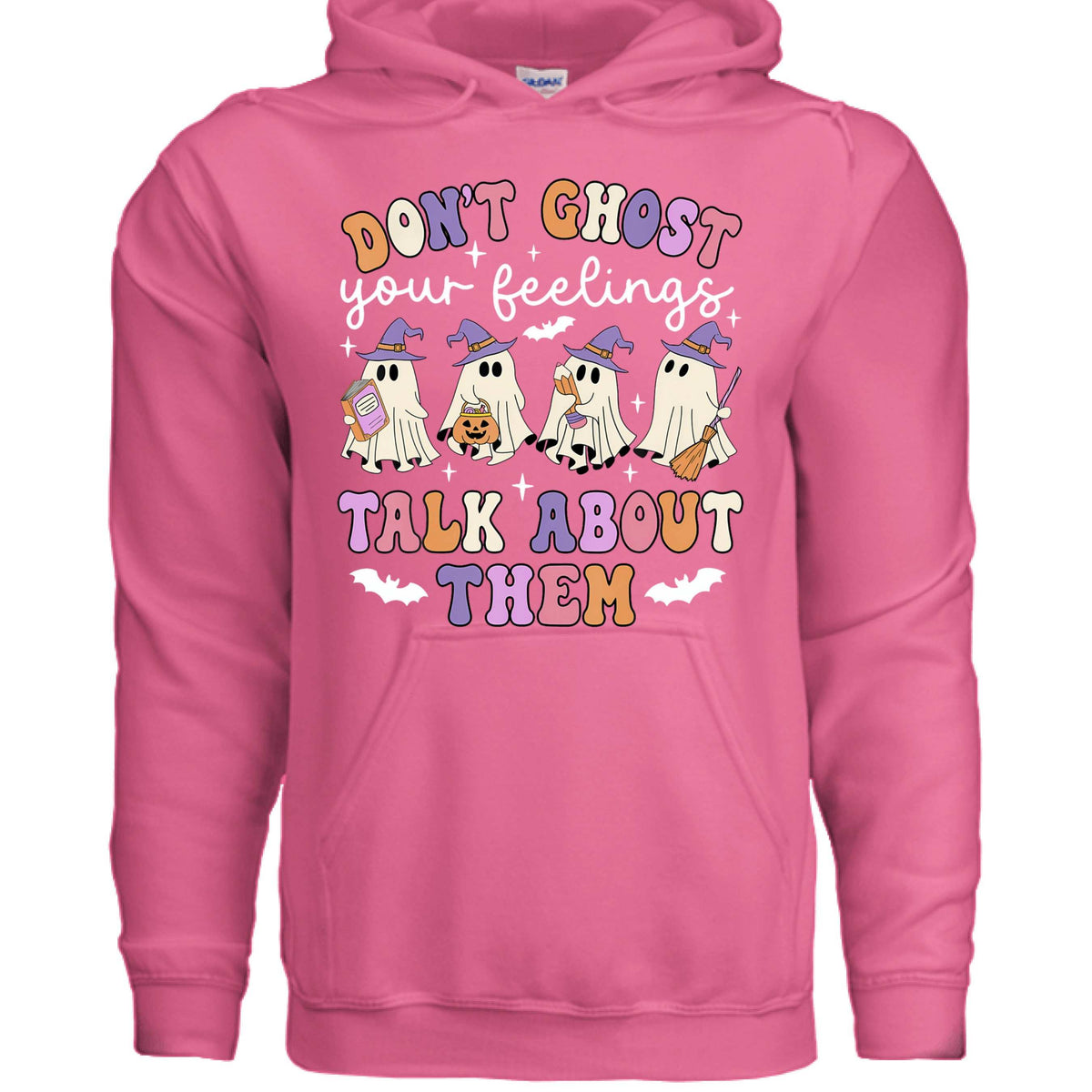 Don't Ghost Feelings Talk About Them Sweatshirt - Mental Health Awareness Hoodie