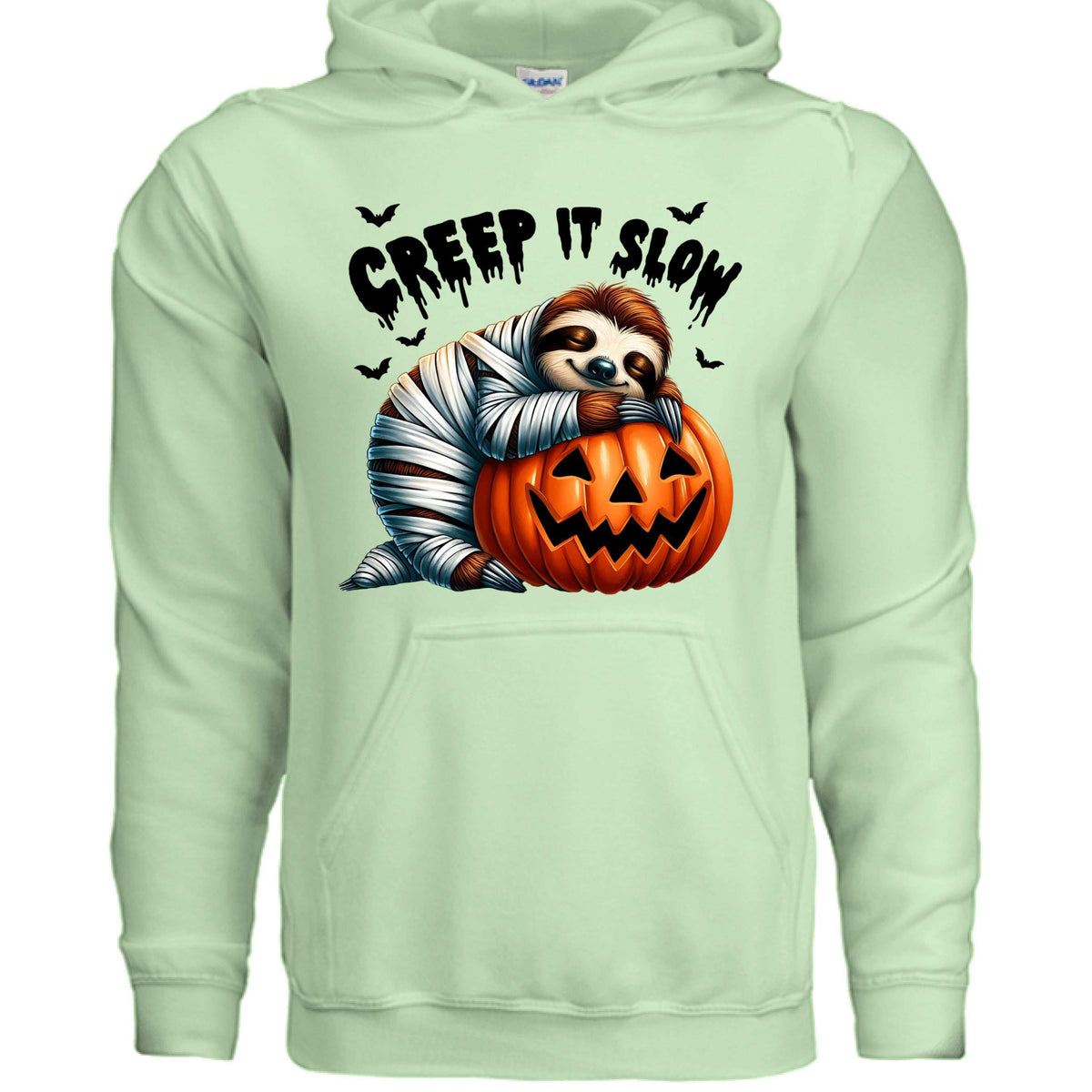Cute Sloth Pumpkin Halloween Hoodie - Cozy Fall Sweatshirt