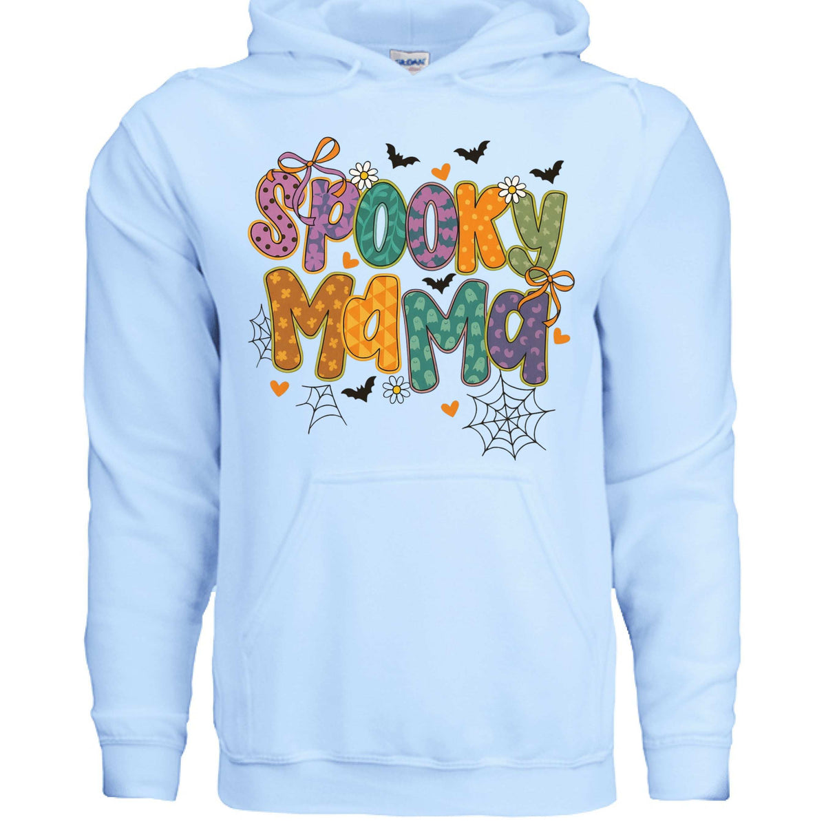 Halloween Spooky Mama Hoodie Sweatshirt - Mom Halloween Style