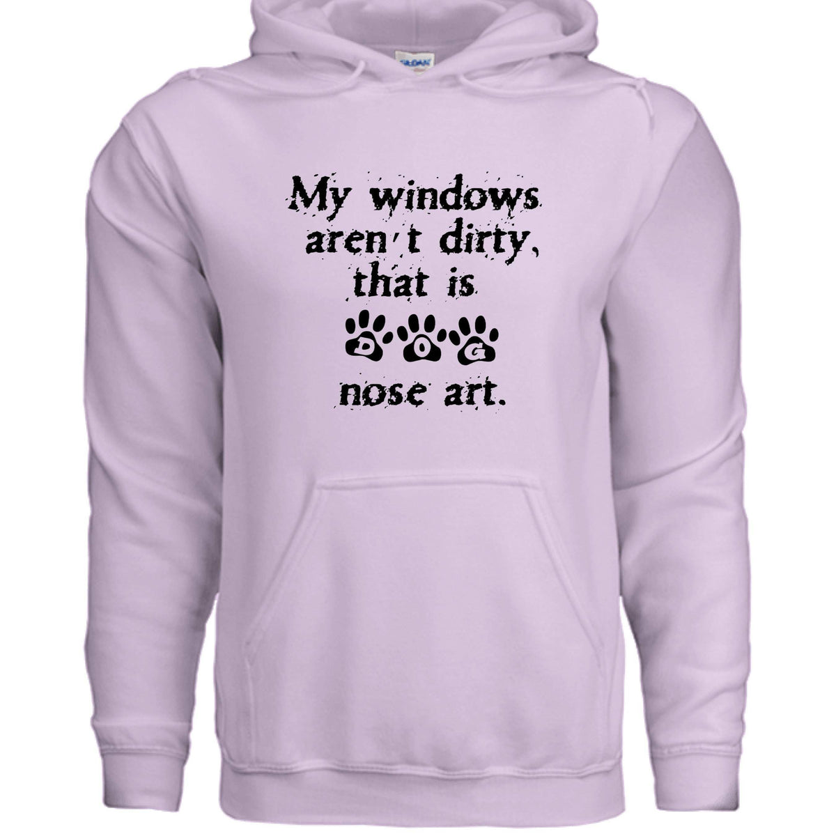 Window Nose Art Hoodie Sweatshirt - Pet Parent Comfort