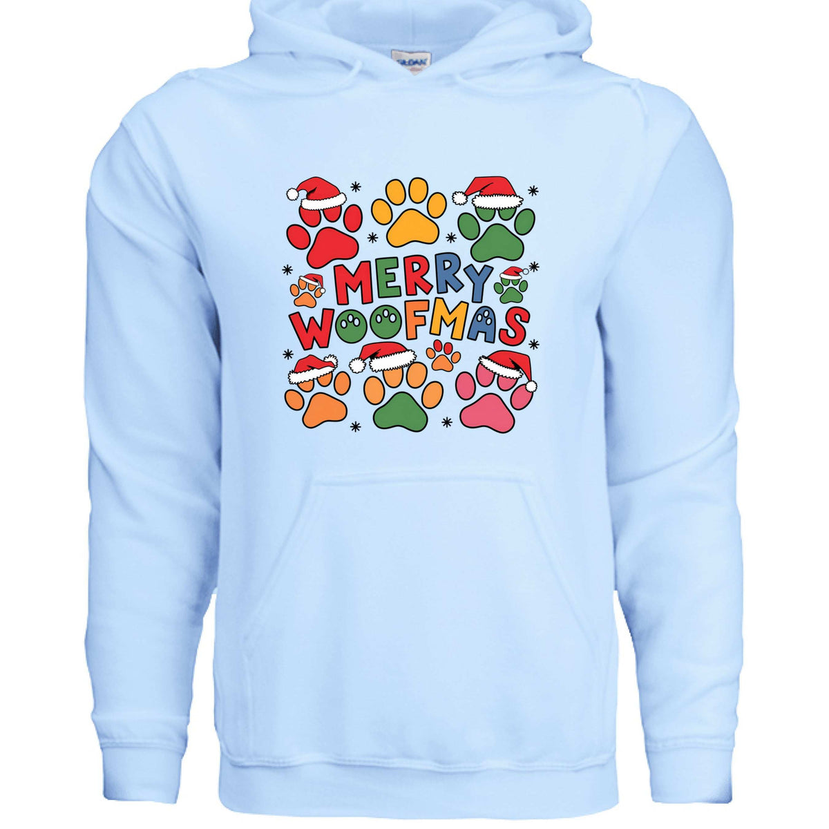 Woofmas Hoodie - Funny Christmas Dog Lover Sweatshirt