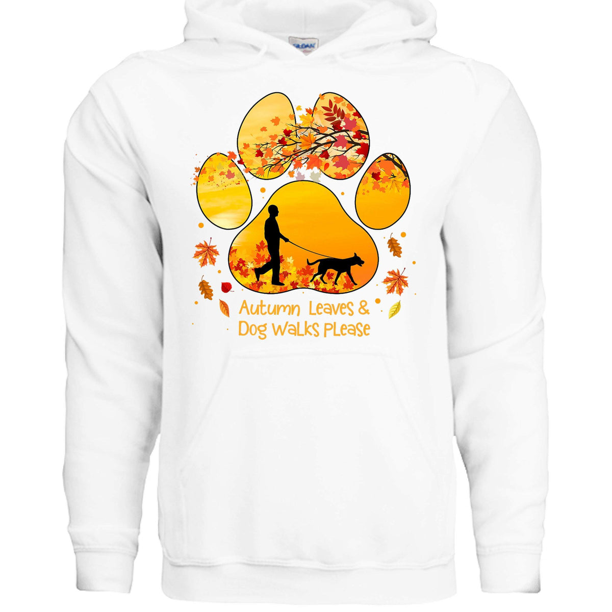 Autumn Leaves Dog Hoodie - Cozy Fall Pet Lover Sweatshirt