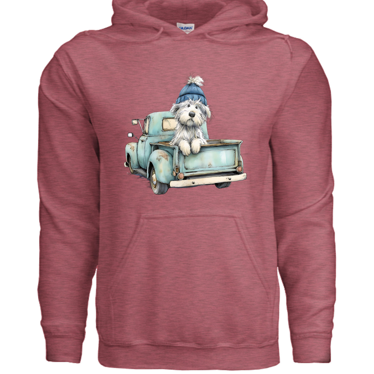 Truck Life Dog Hoodie - Country Dog Lover Sweatshirt
