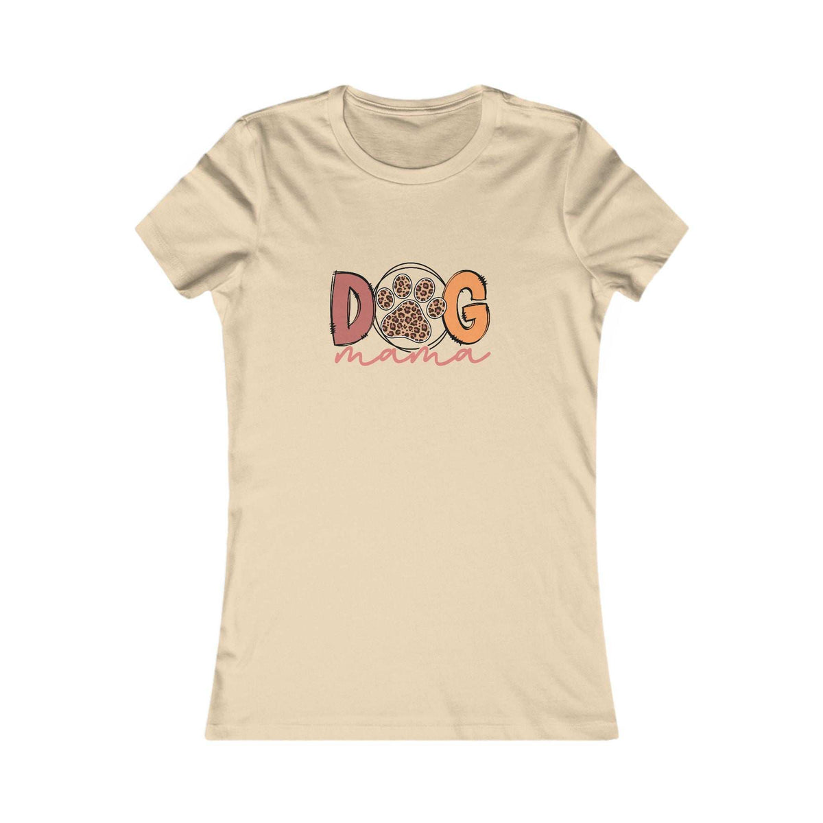 Dog Mama Tee - Women's Favorite Cute Dog Mom Shirt
