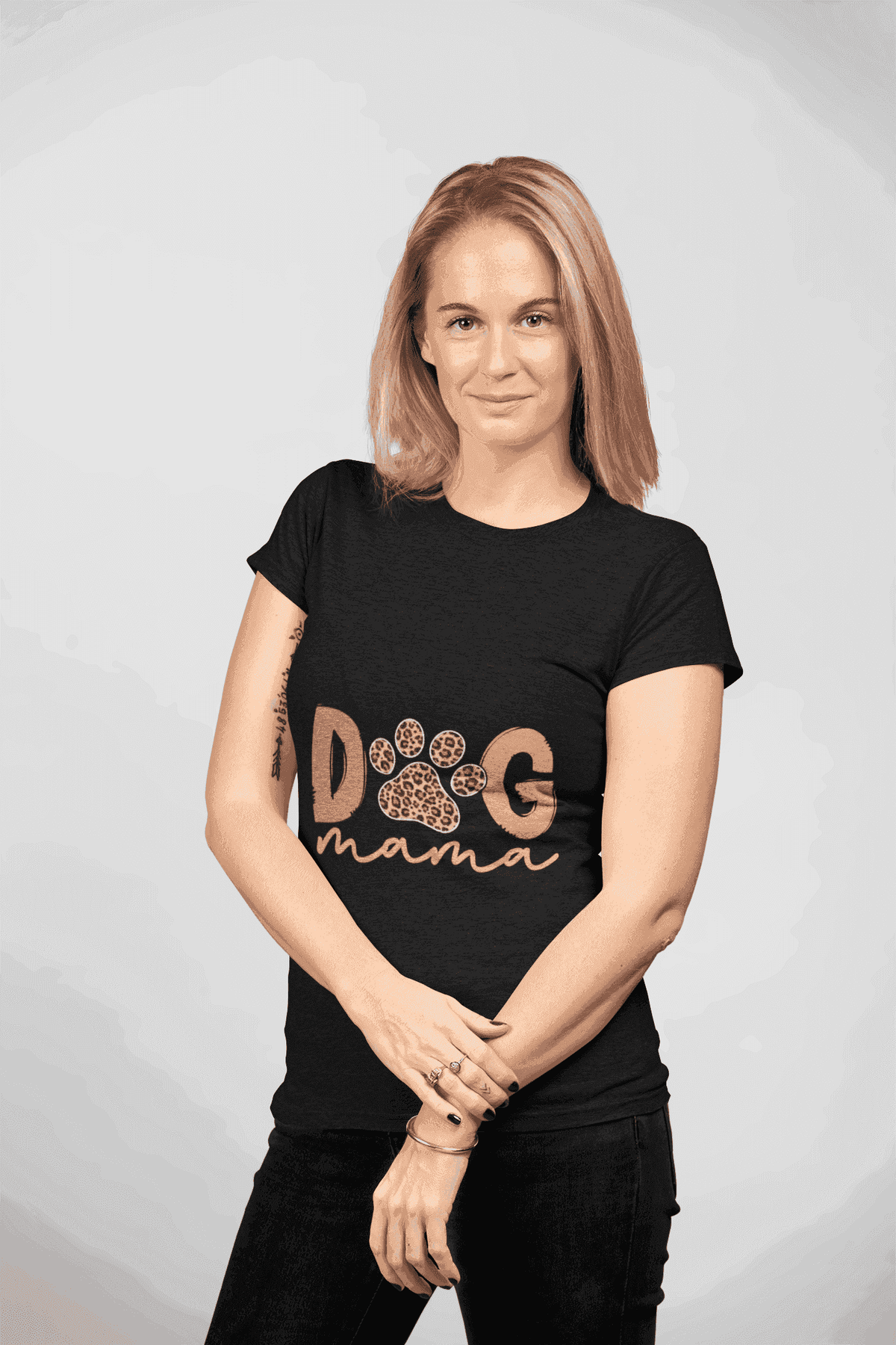 Dog Mama Tee - Women's Favorite Cute Dog Mom Shirt
