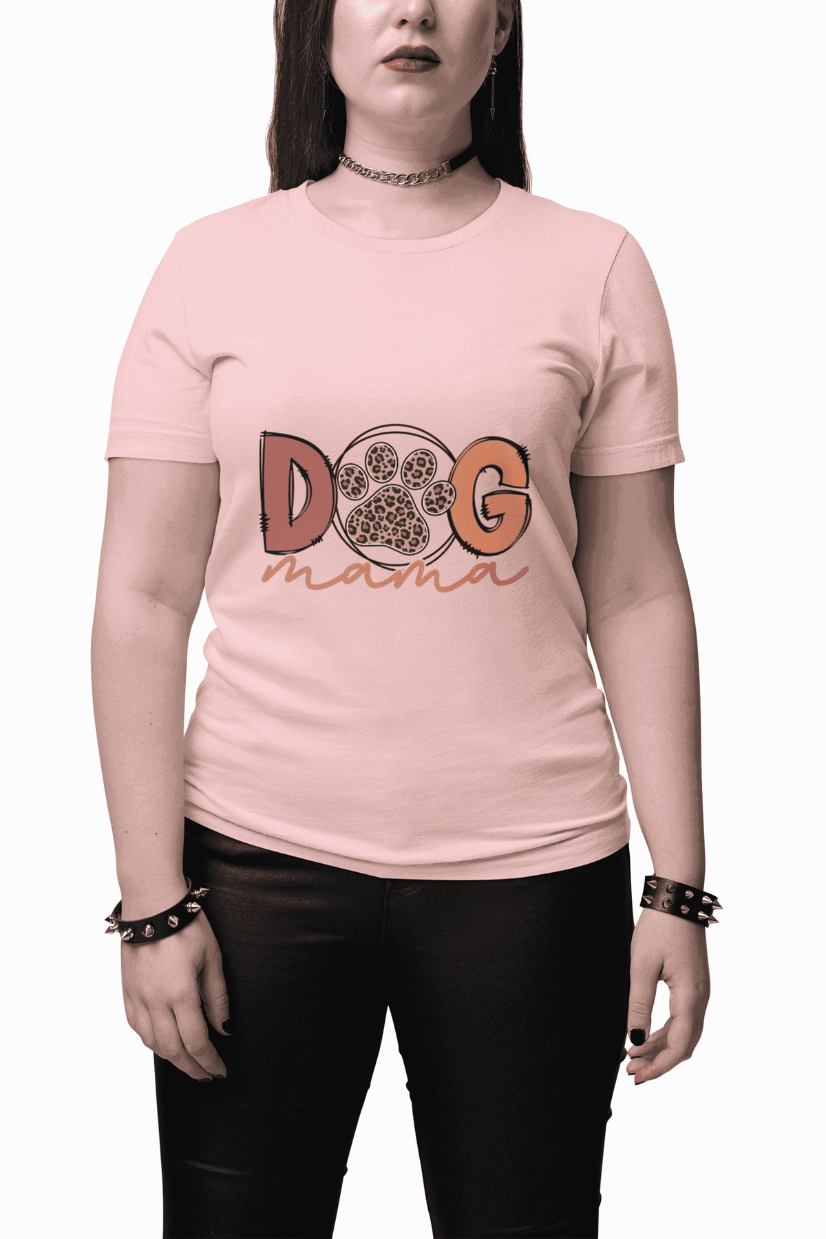 Dog Mama Tee - Women's Favorite Cute Dog Mom Shirt