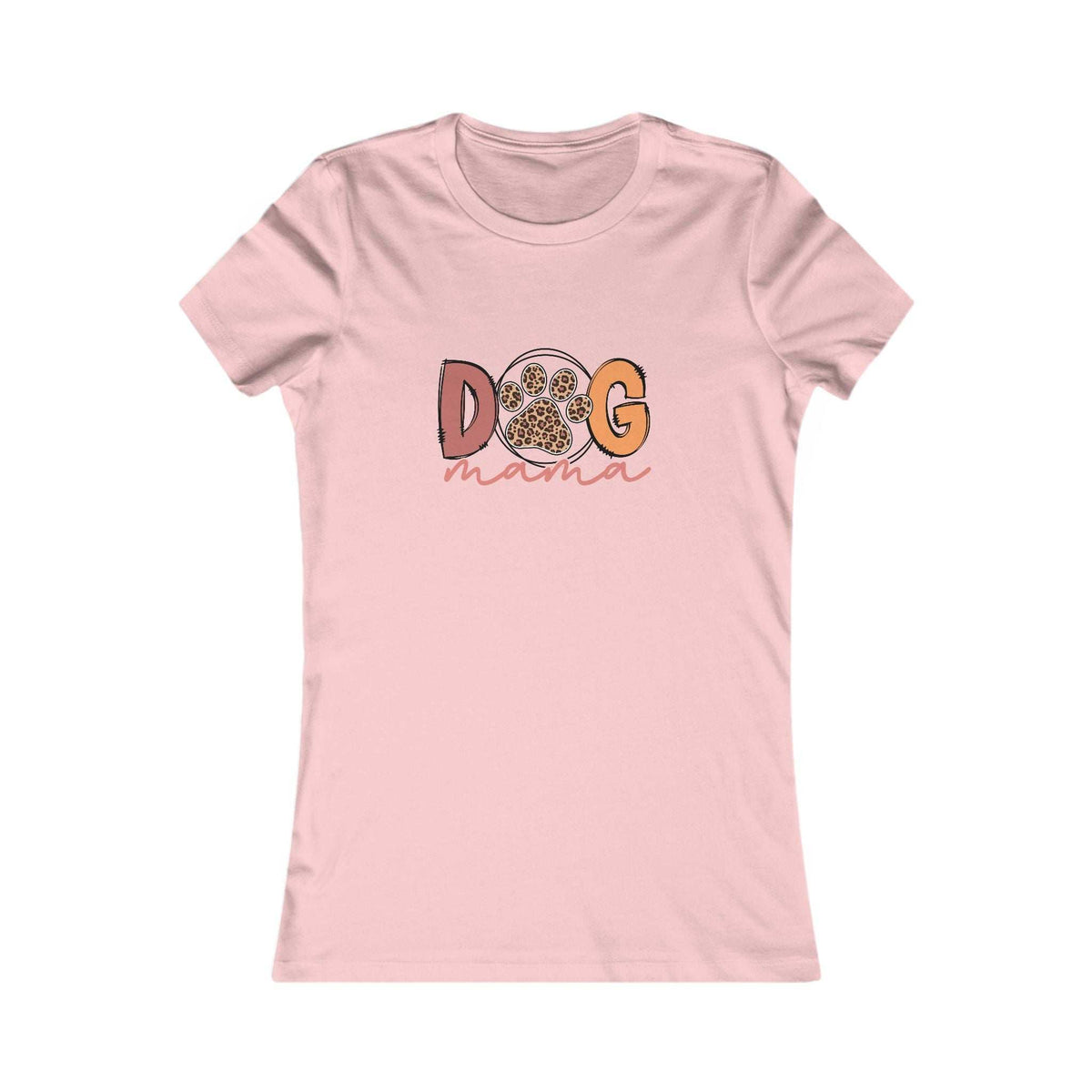 Dog Mama Tee - Women's Favorite Cute Dog Mom Shirt