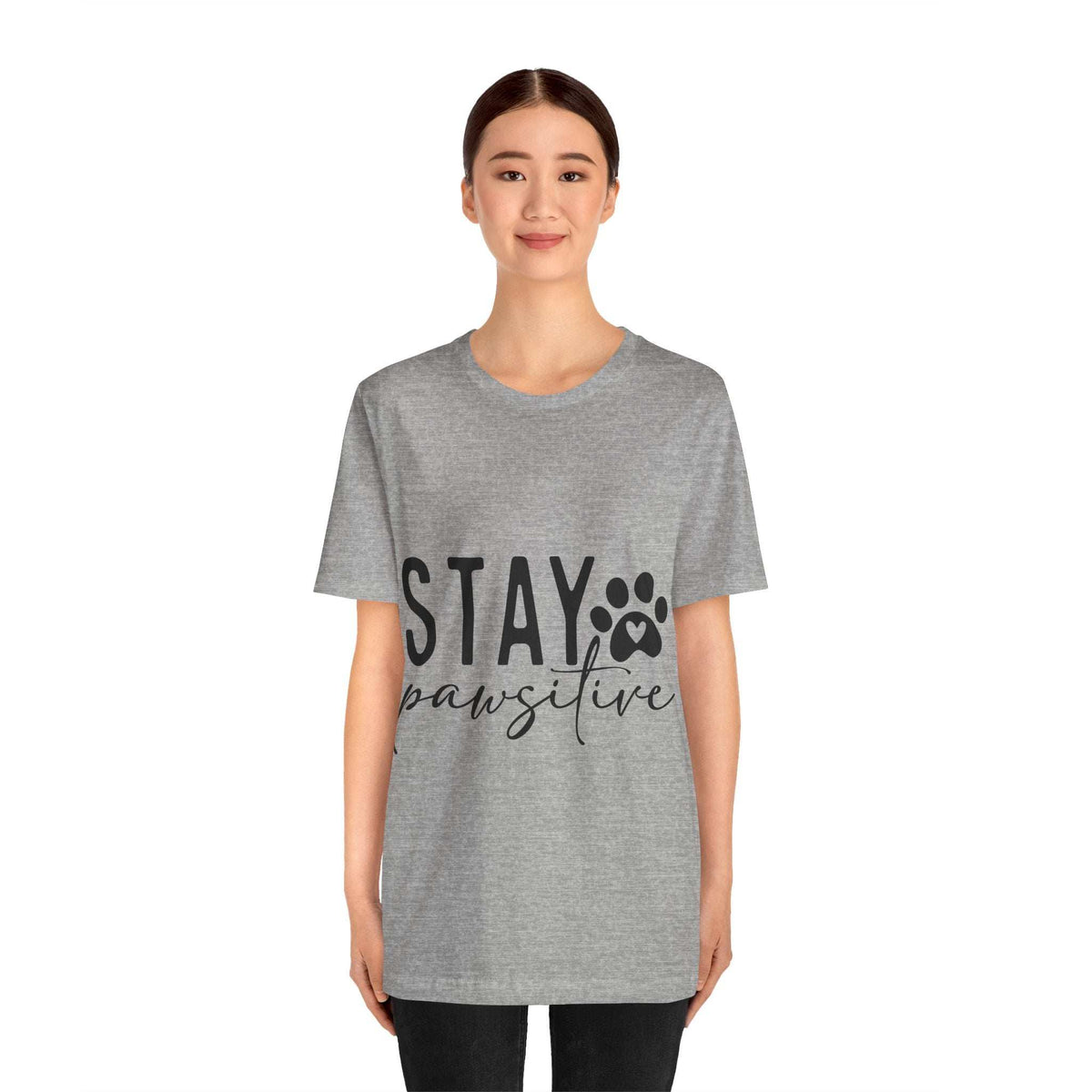Stay Pawsitive Unisex Tee