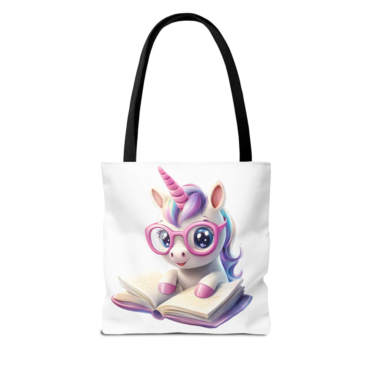 Cute Unicorn Reading Tote Bag - Perfect for Book Lovers
