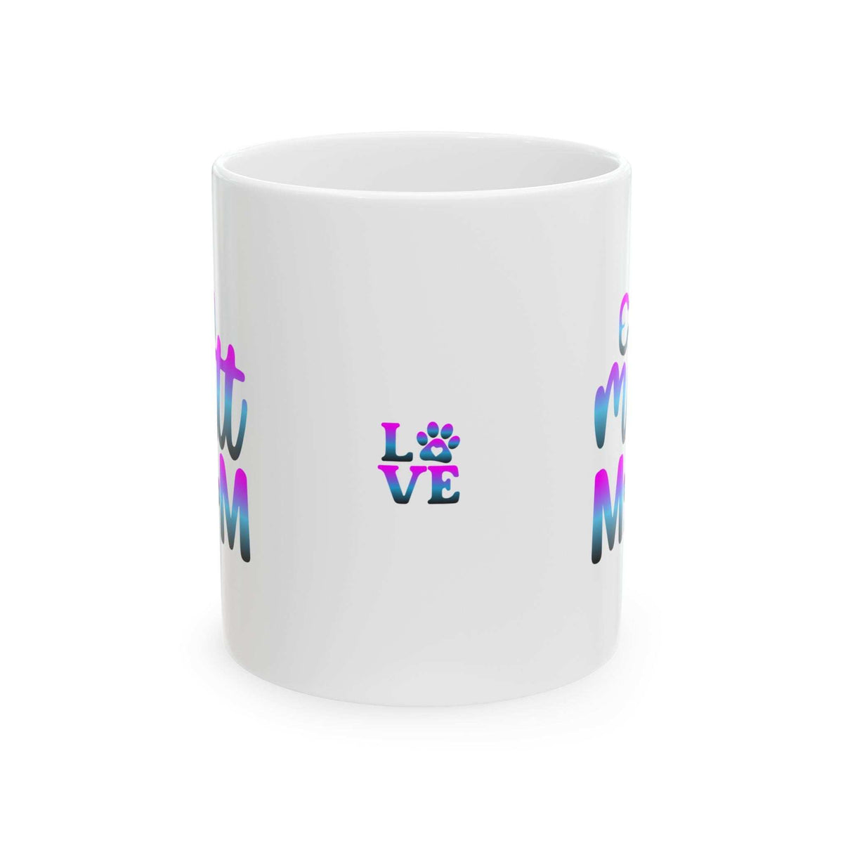Cute Mutt Mom Ceramic Mug - Ideal Gift for Animal Lovers