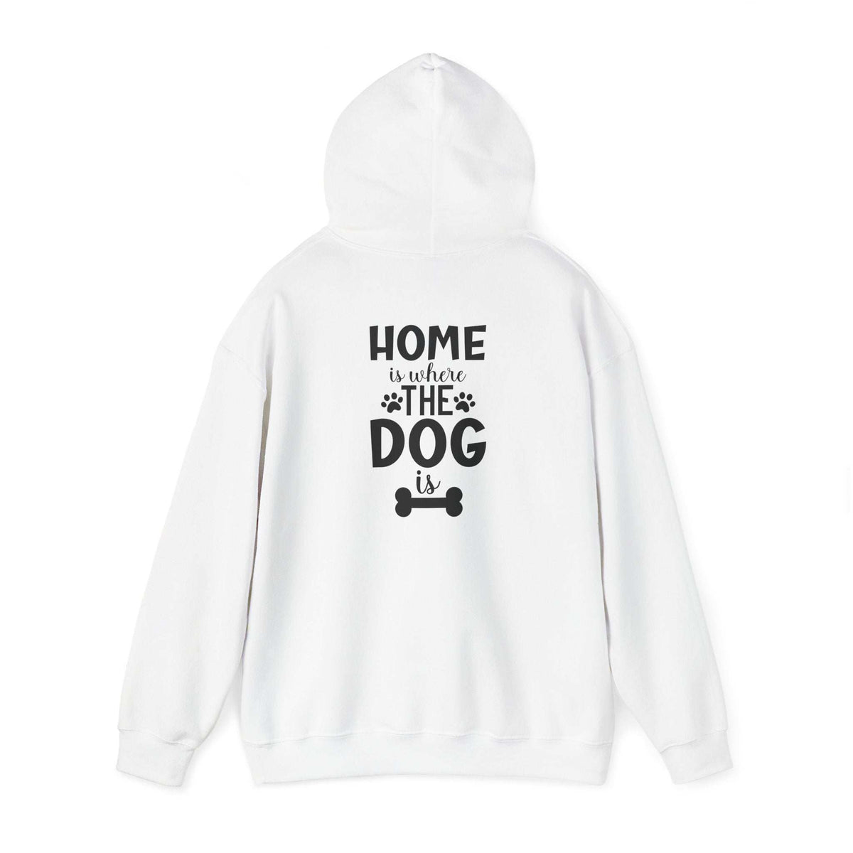 Home is Where the Dog Is - Unisex Heavy Blend™ Hooded Sweatshirt