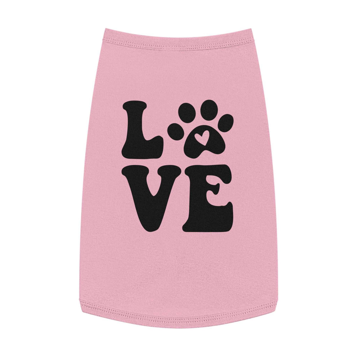 Cute Pet Tank Top - 'Love' Design for Dogs and Cats