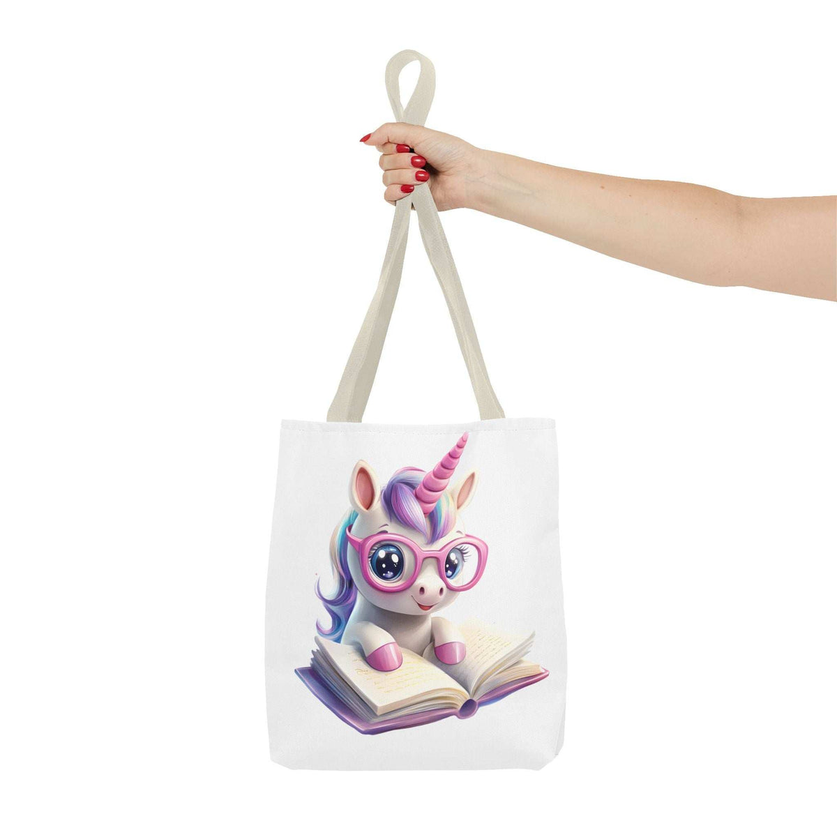Cute Unicorn Reading Tote Bag - Perfect for Book Lovers