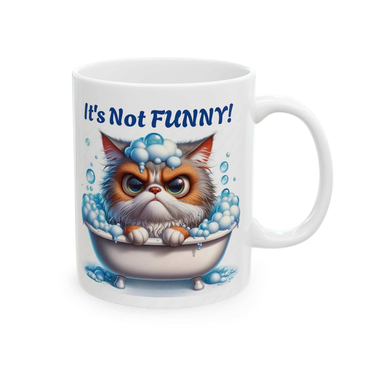 Funny Cat Ceramic Mug - Perfect Gift for Cat Lovers