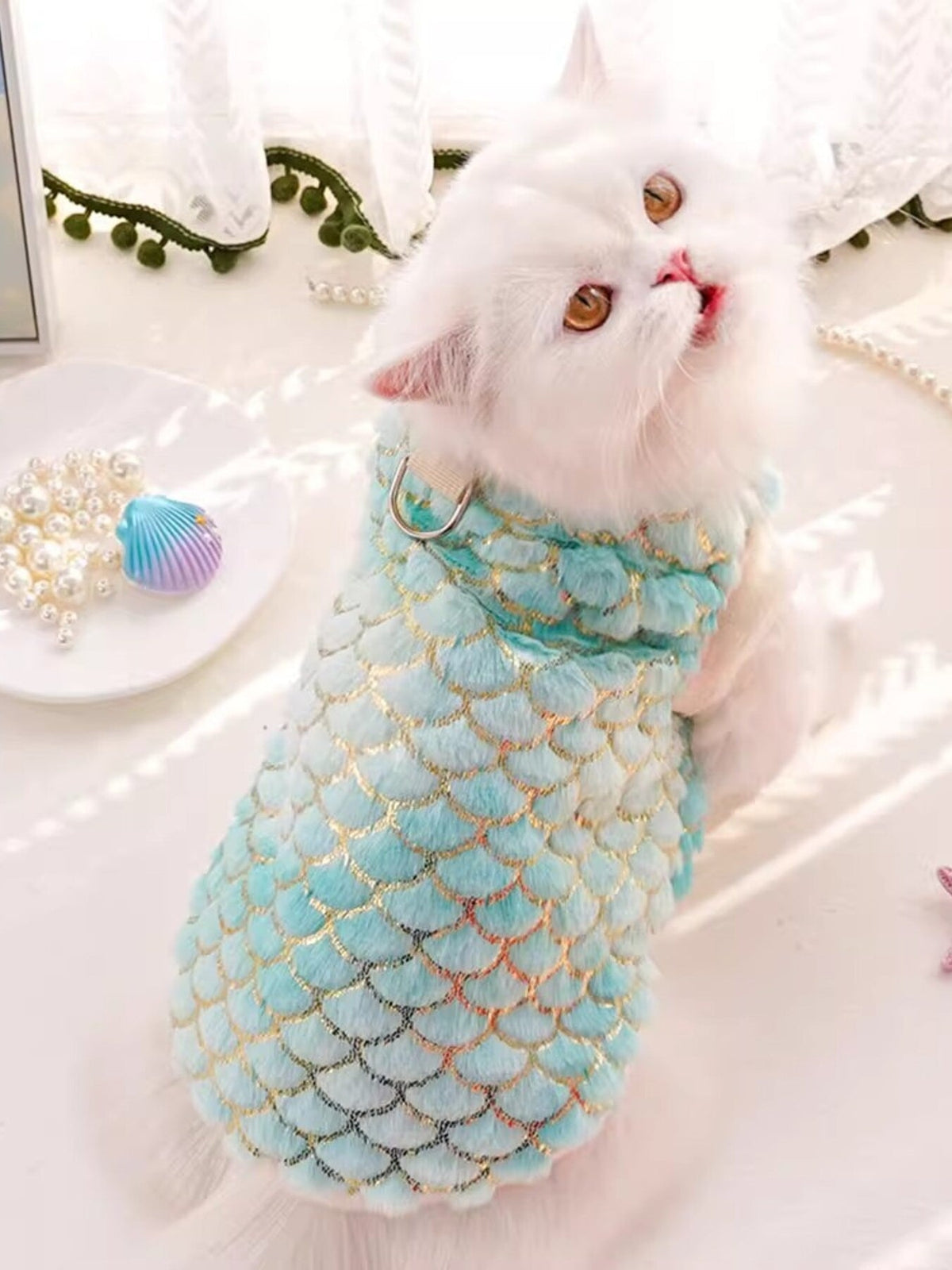 Mermaid Magic - Plush Top for Stylish Pets