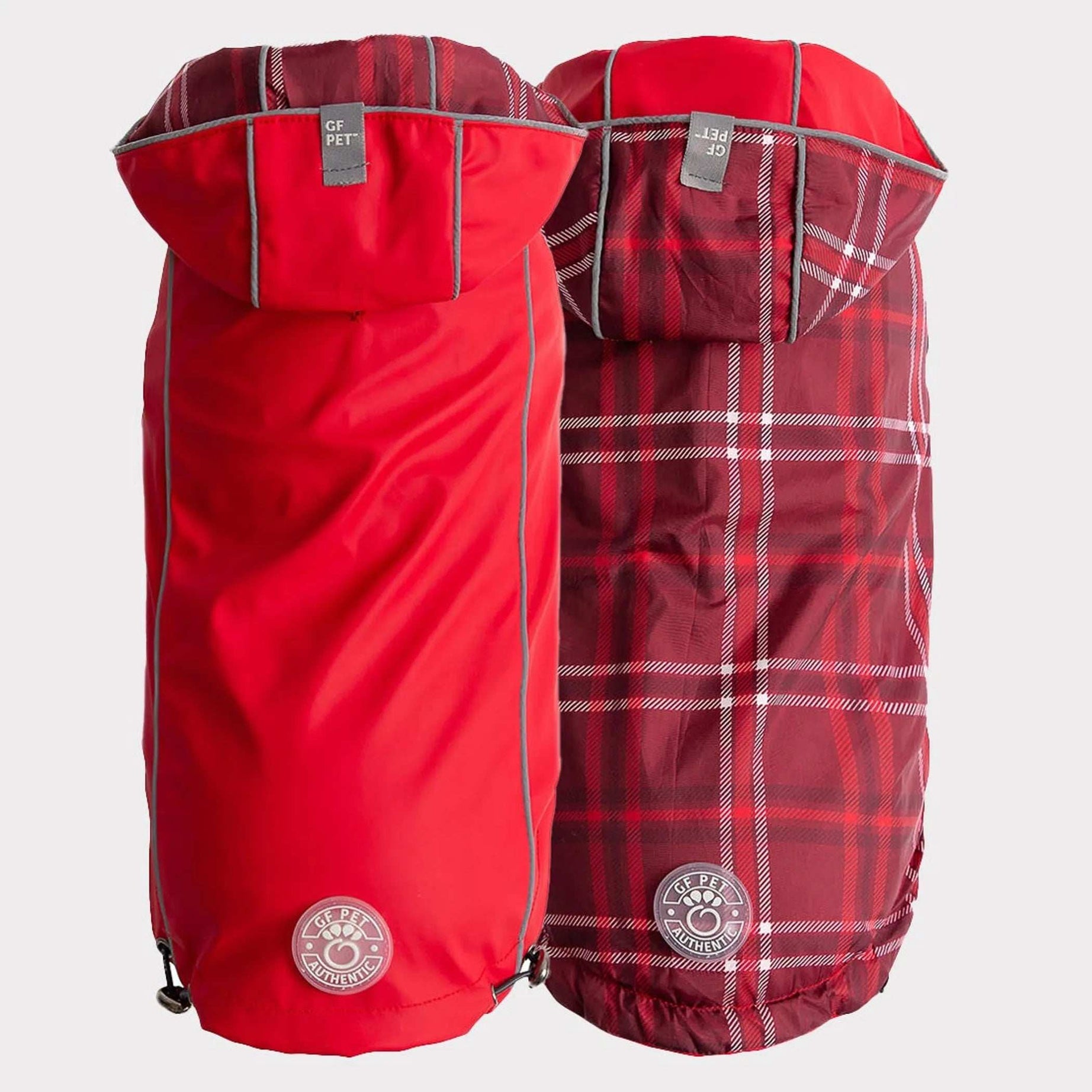 GF Pet Reversible ElastoFit Dog or Puppy Raincoat