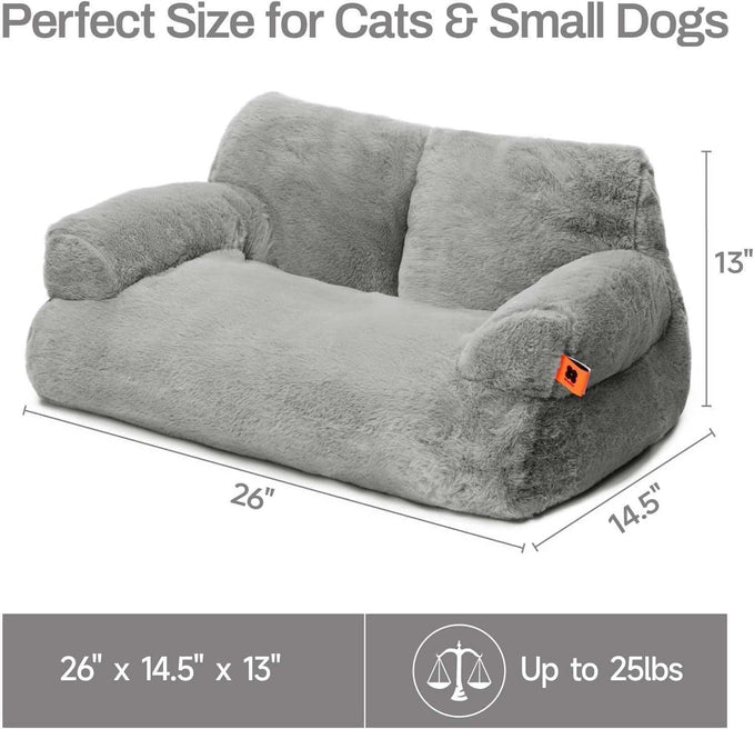 Pet Mini Sofa for Cats and Dogs - Luxury Couch Bed