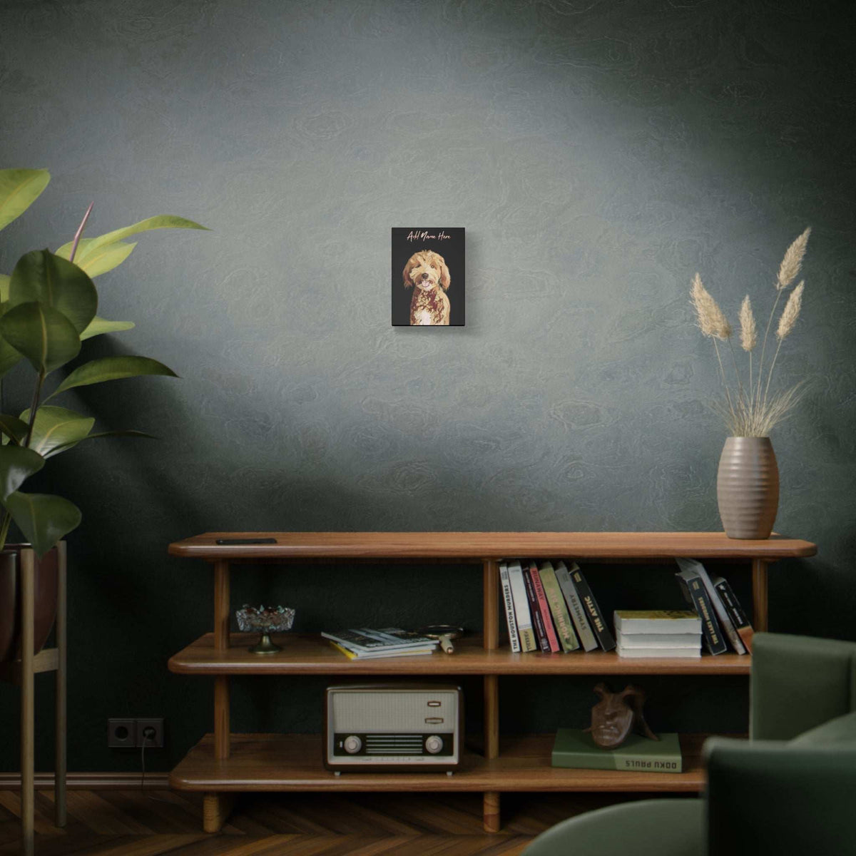Custom Cartoonify Portrait Canvas - Personalized Art for Pet Lovers