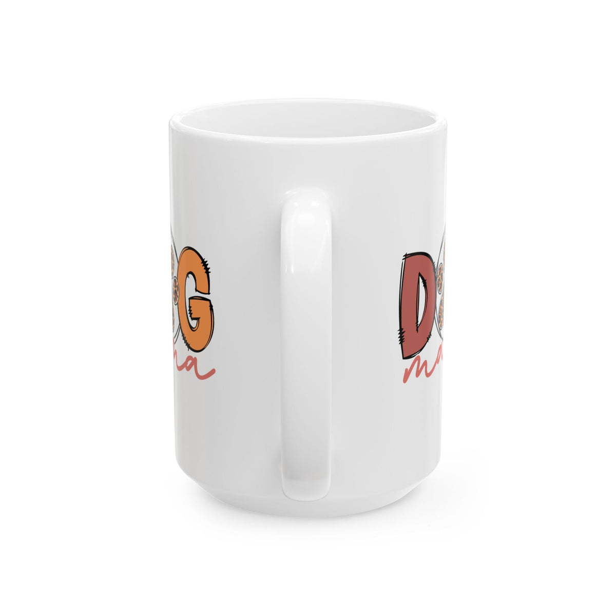 Dog Mama Ceramic Mug - Large 15oz Coffee Cup