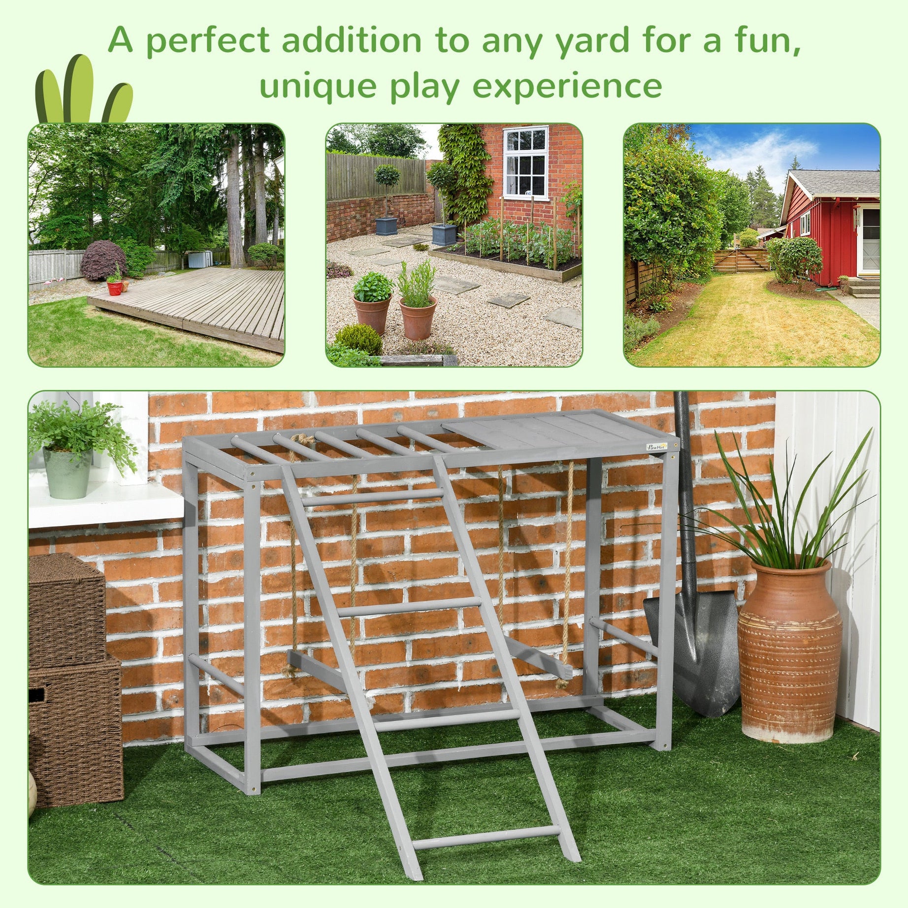 Chicken Activity Playground - Swings & Perches for 3-4 Hens