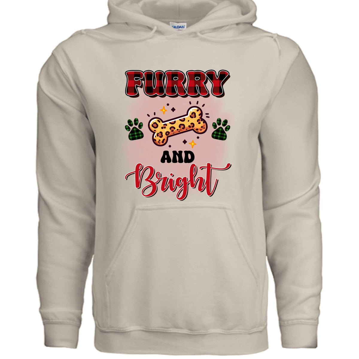 Furry and Bright Holiday Hoodie for Pet Lovers - Cozy Gift