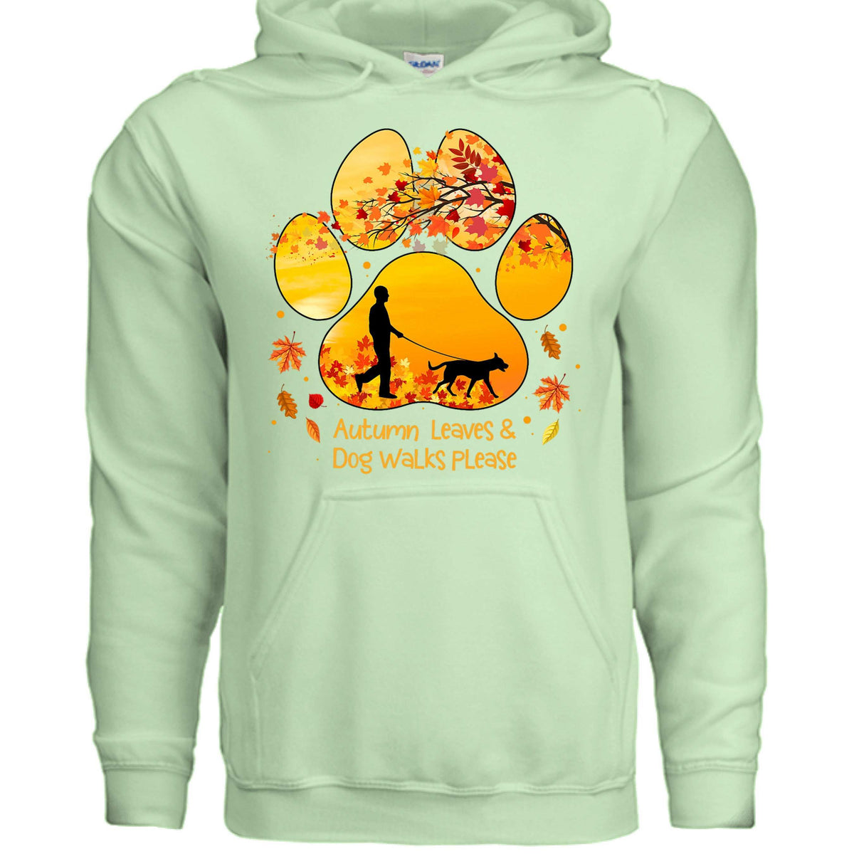 Autumn Leaves Dog Hoodie - Cozy Fall Pet Lover Sweatshirt