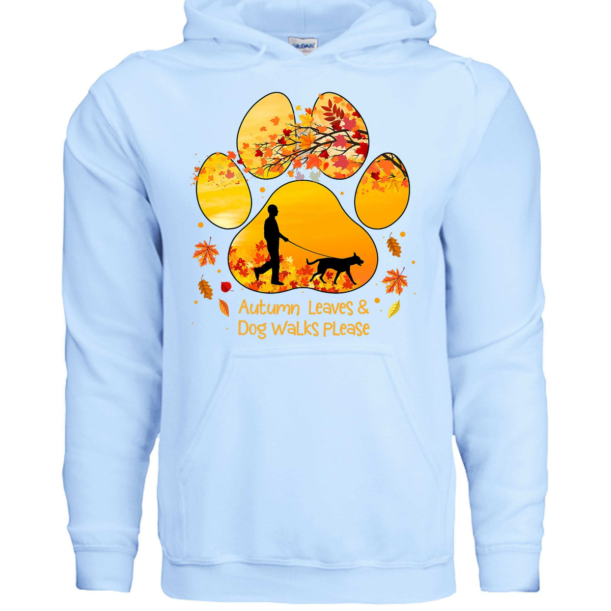 Autumn Leaves Dog Hoodie - Cozy Fall Pet Lover Sweatshirt