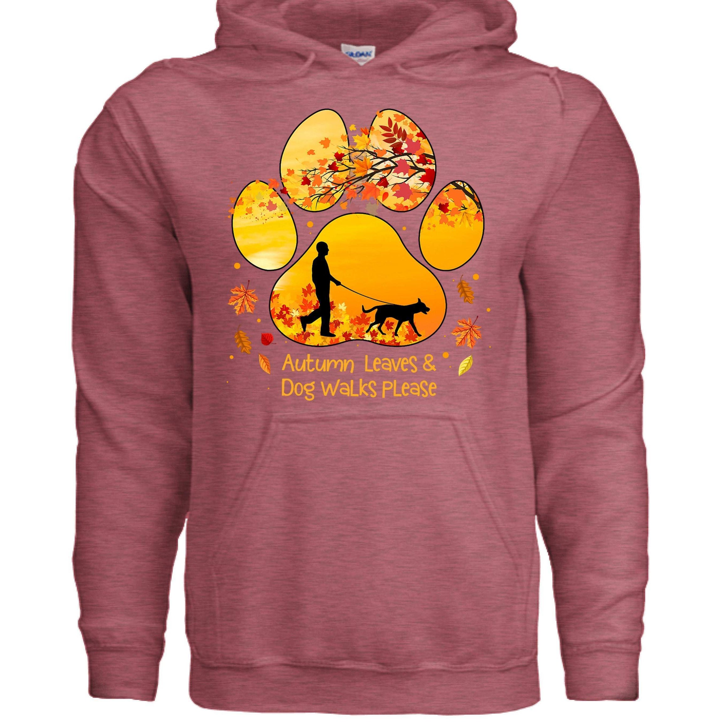 Autumn Leaves Dog Hoodie - Cozy Fall Pet Lover Sweatshirt