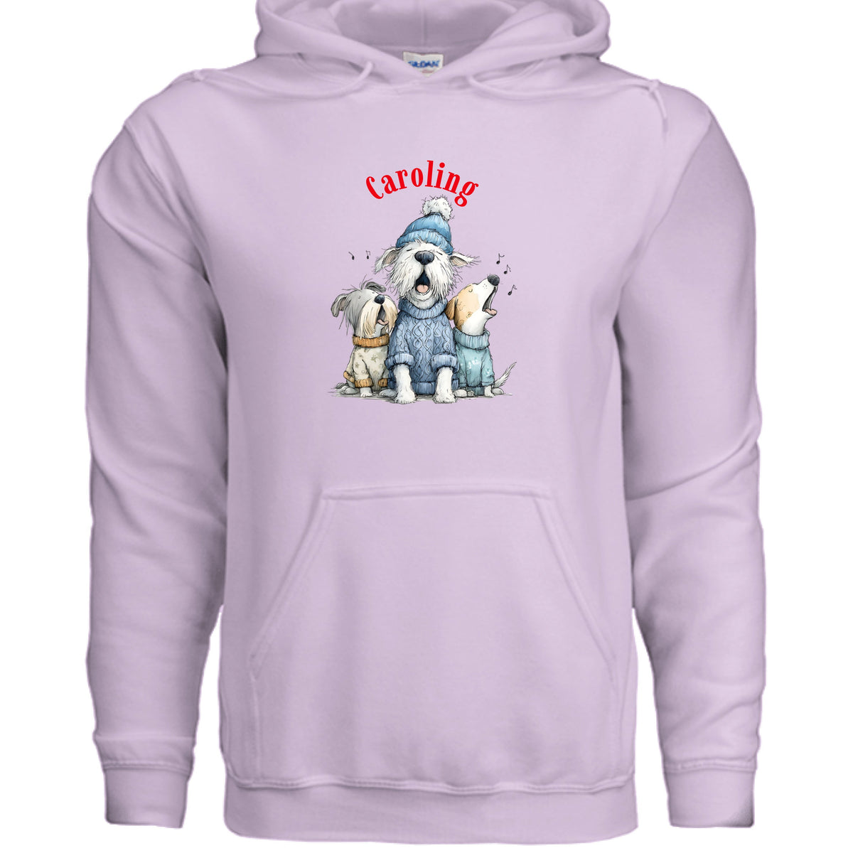 Whimsy Carol Hoodie - Festive Christmas Sweatshirt