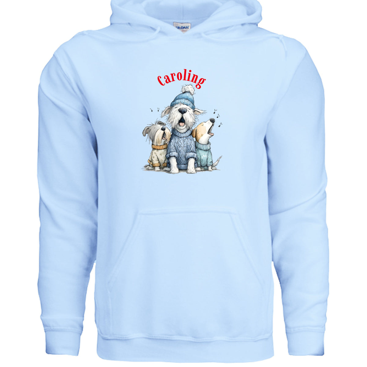 Whimsy Carol Hoodie - Festive Christmas Sweatshirt