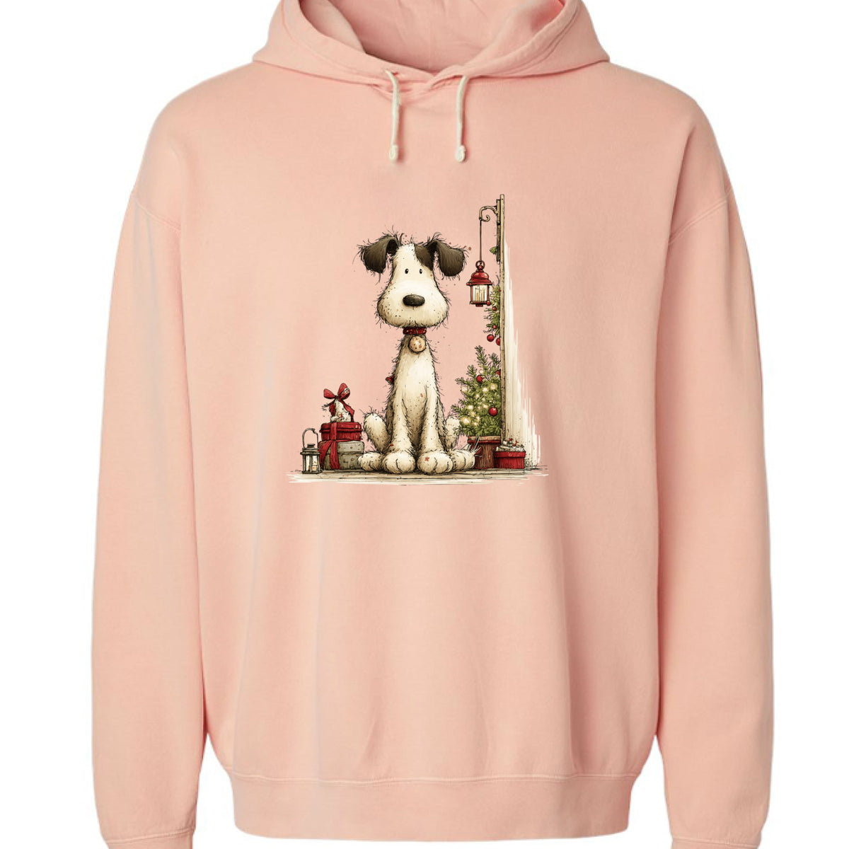 Whimsy Holiday Scene - Comfort Colors Festive Sweatshirt