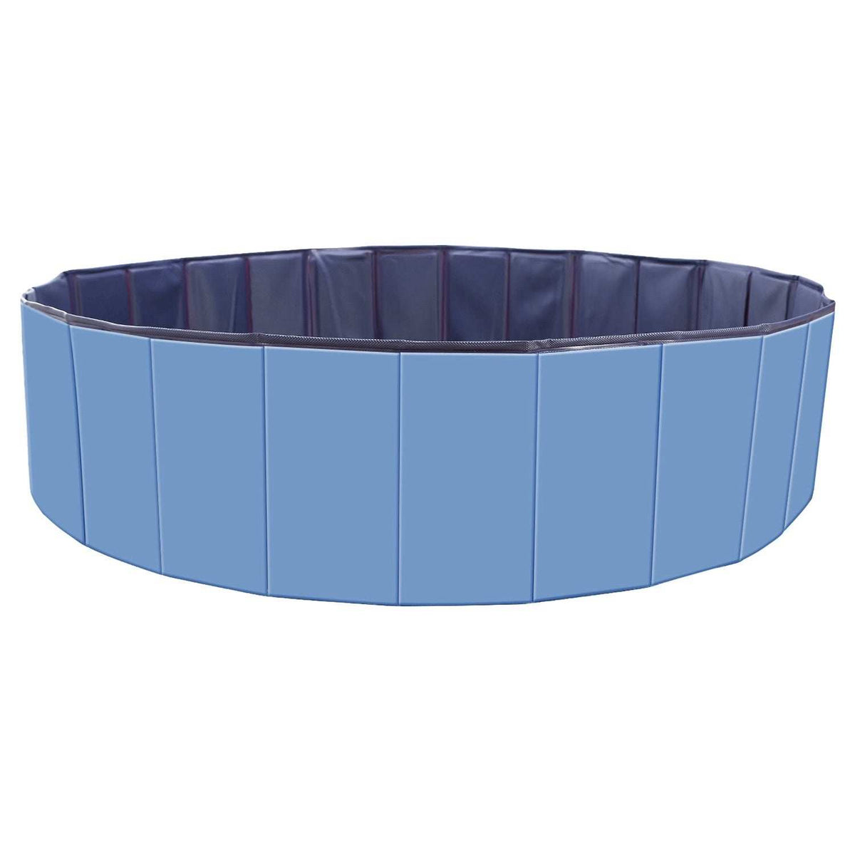 Large Round 63-inch Portable Foldable Dog Pool